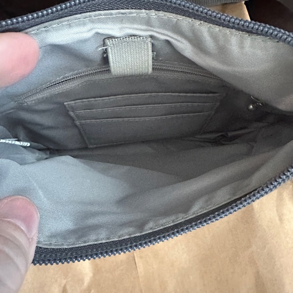 Baggallini Gray Camo Crossbody - Picture 6 of 8